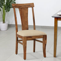 Samel Wooden Dining Chair (Light Walnut)