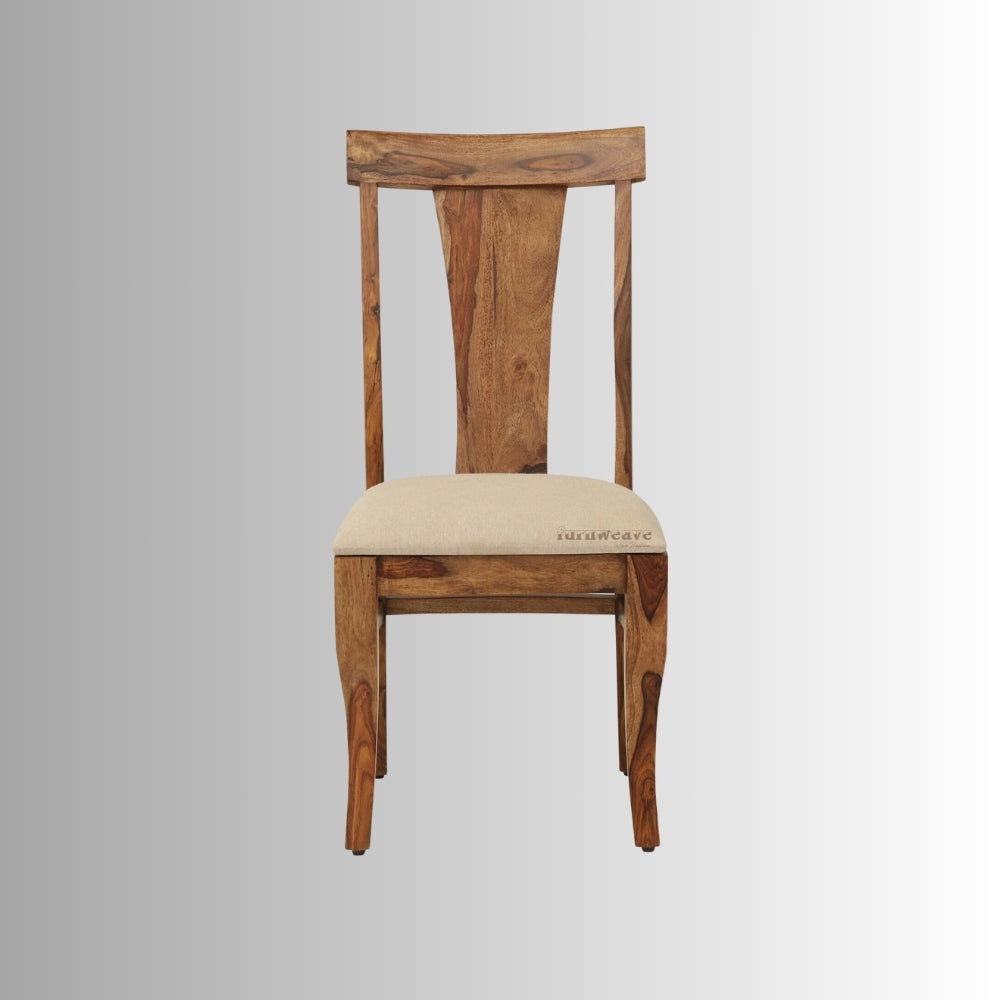 Samel Wooden Dining Chair (Light Walnut)