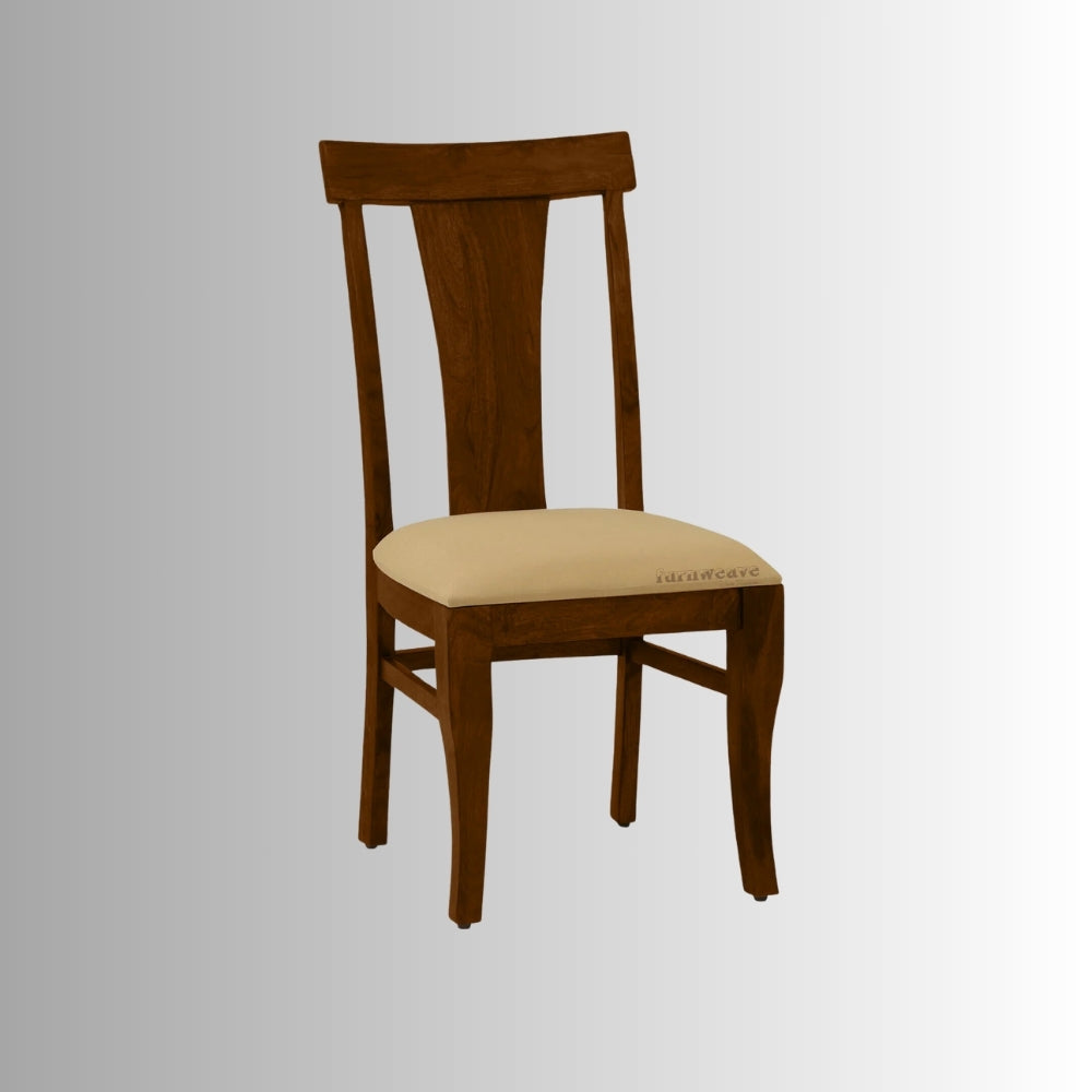 Samel Wooden Dining Chair (Teak)