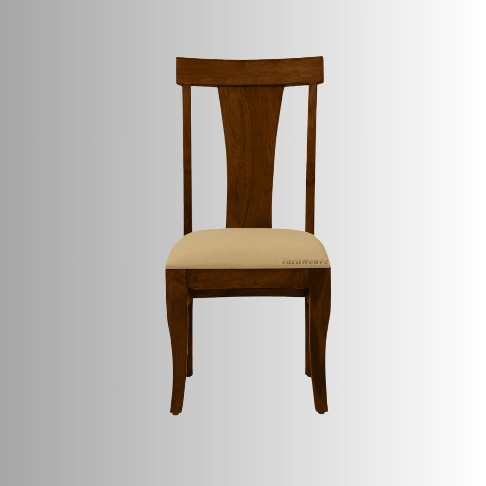 Samel Wooden Dining Chair (Teak)