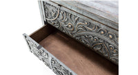 Kina Wooden Rustic Chest of Drawer (Antique Grey)