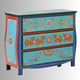 Amrit Wooden Chest of Drawers (Blue)