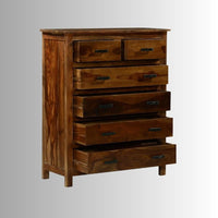 Winka Wooden Chest of Drawers (Brown)