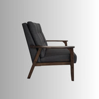 Jacko Wooden Arm Chair (Walnut)