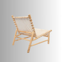 Maki Handwoven Rope Chair (Off White)