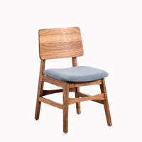 Kifia Wooden Dining Chair with Upholstery