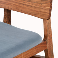 Kifia Wooden Dining Chair with Upholstery