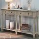 Jona Wooden Console Table (Grey)