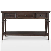 Heaven Wooden Console Foyer Table (Walnut)