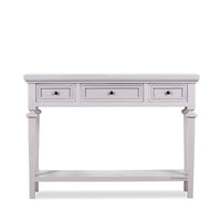 Heaven Wooden Console Foyer Table (Grey)