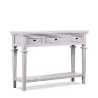 Heaven Wooden Console Foyer Table (Grey)