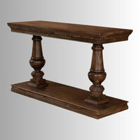 Safi Wooden Entryway Console Table (Walnut)