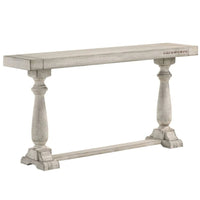 Uvi Wooden Console Foyer Table (Grey Antique)