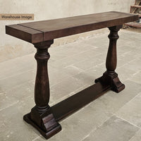 Uvi Wooden Console Foyer Table (Walnut)