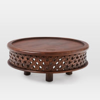 Akhit Wooden Coffee Table (Brown)