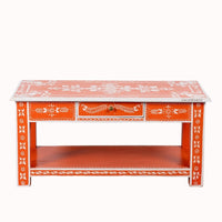 Vedam Wooden Handpainted Coffee Table