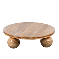 Rugda Wooden Round Coffee Table