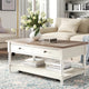 Sadhev Wooden Coffee Table (White)