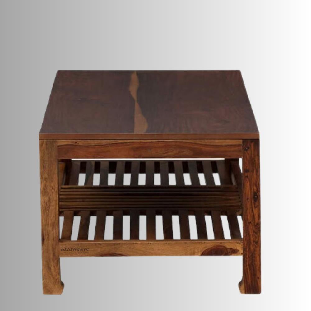 Aaakar Wooden Centre Table (Honey)