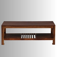 Aaakar Wooden Centre Table (Honey)