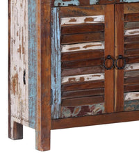 Oketa Wooden Reclaimed Finish Shoe Cabinet (Reclaimed)