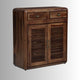 Aviat Solid Wood Cabinet for Storage (Brown)