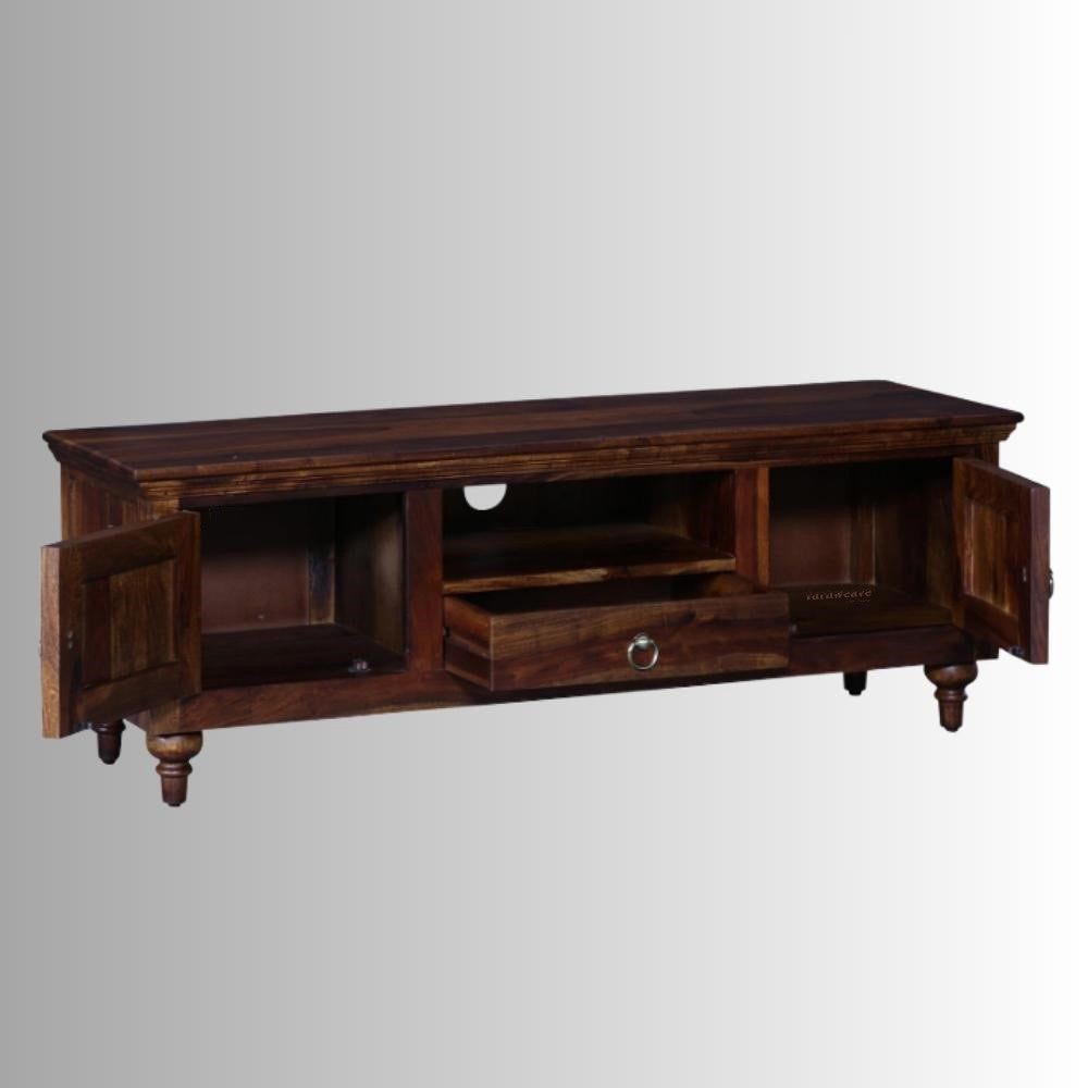 Java Wooden Tv Unit Table (Brown)