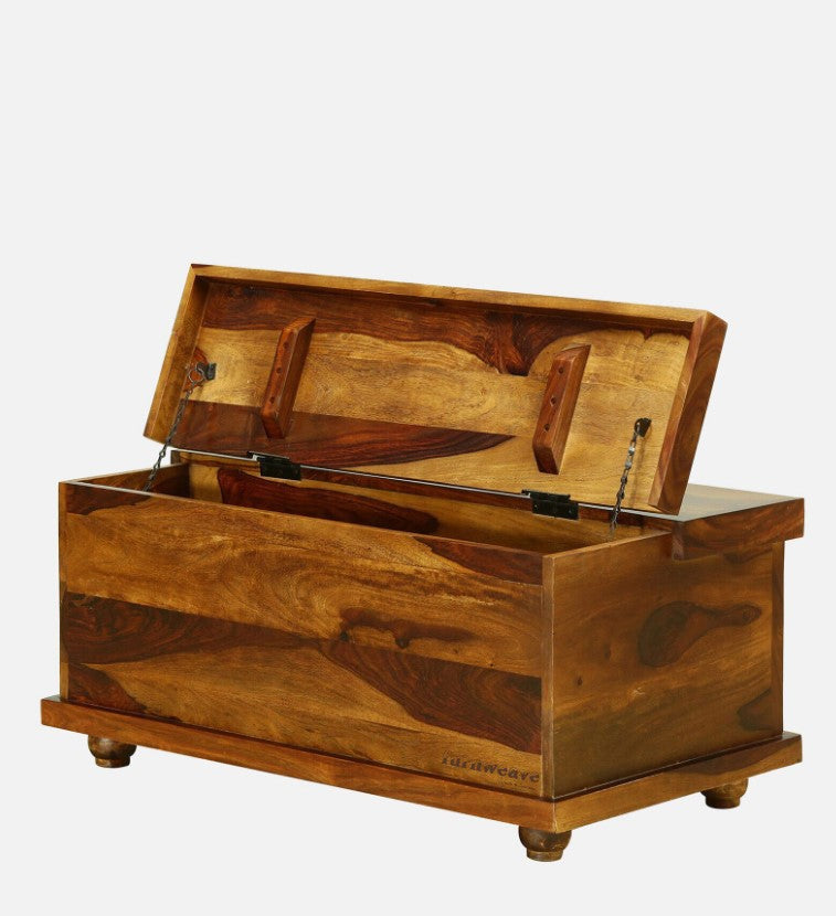 Sever Wooden Trunk with Drawers