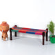 Wooden Patio Balcony Bench in Sheesham Wood (Colorful)