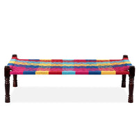 Rajasthani Wooden Khatiya Khaat (Colorful 001)