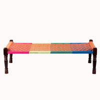 Rajasthani Wooden Khatiya Khaat (Colorful 003)