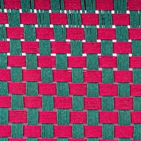 Rajasthani Wooden Khatiya Khaat (Pink Green)