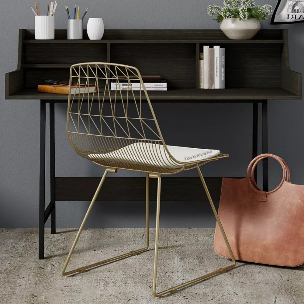 Tifa Metal Balcony Chair (Golden)