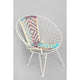 Jila Handwoven Metal Balcony Chair (Colorful)