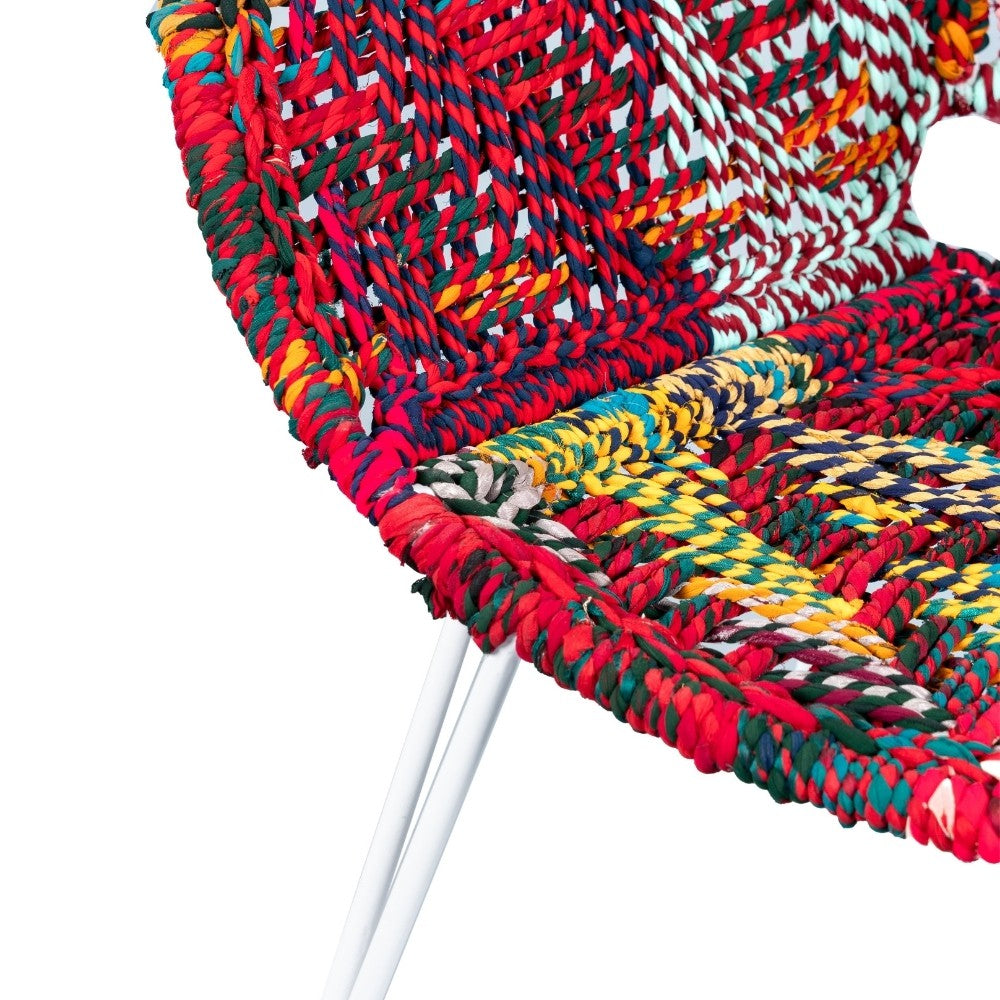 Sandhe Handwoven Multicolor Chair