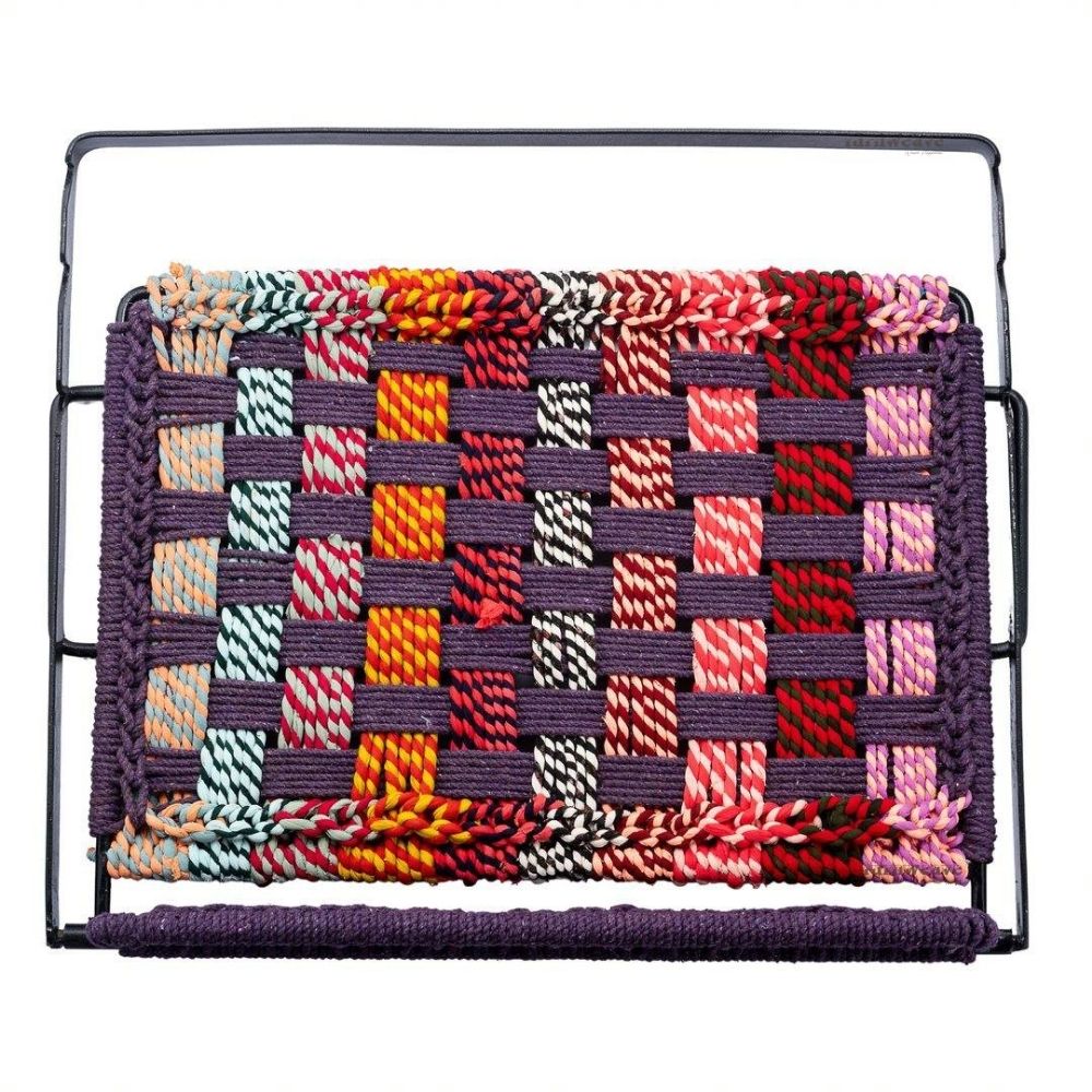 Bunai Handowen Laptop Stand (Purple and Multicolor)