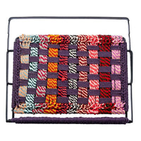 Bunai Handowen Laptop Stand (Purple and Multicolor)