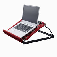 Bunai Handowen Laptop Stand (Red and Multicolor)