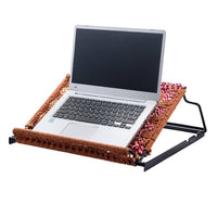 Bunai Handowen Laptop Stand (Orange and Multicolor)