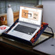 Bunai Handowen Laptop Stand (Dark Blue and Multicolor)