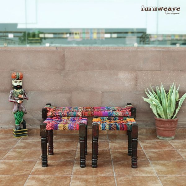 Buy Woven Bench Online and stools online- Furnweave