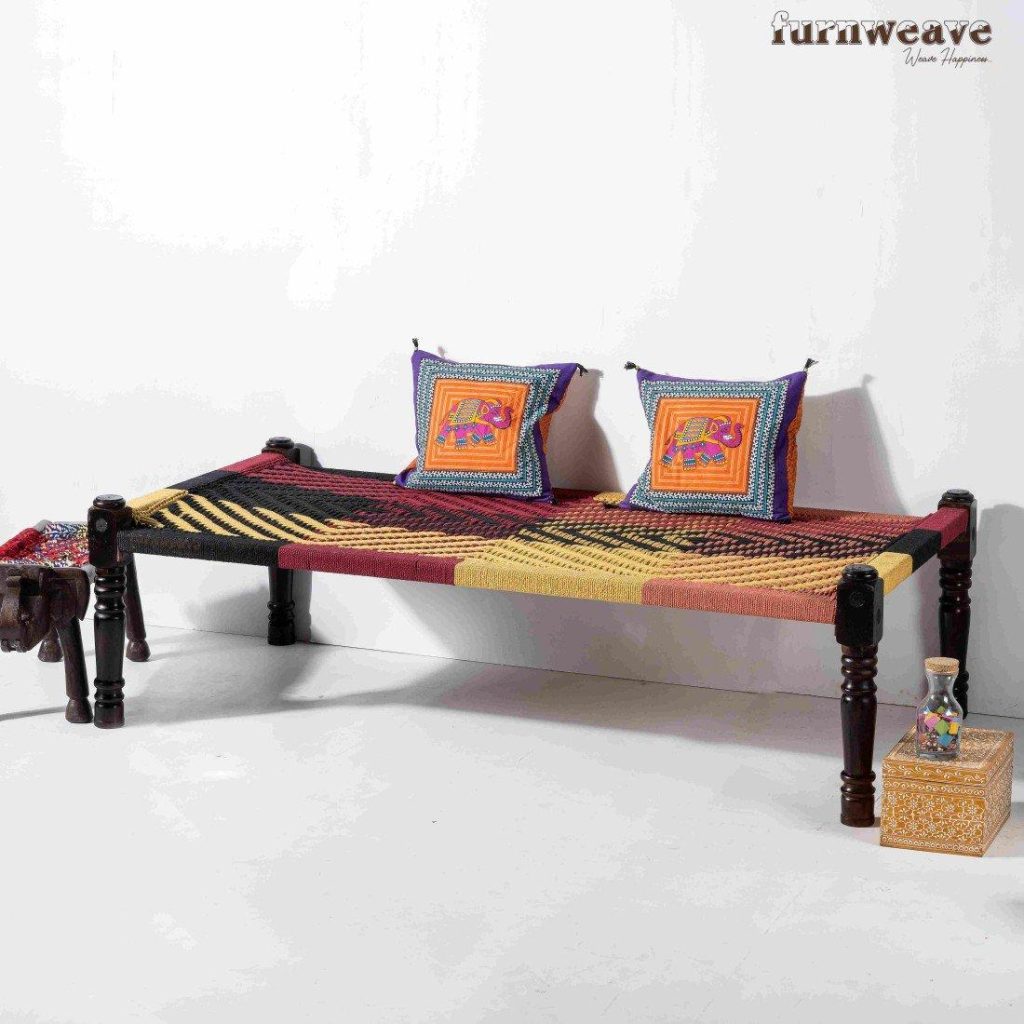 Buy wooden charpai online- Furnweave-Unveiling the Charpoy's Significance and Relaxing Charms