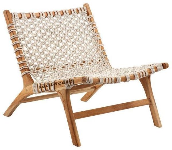 Veer Woven Chair in Natural Finish
