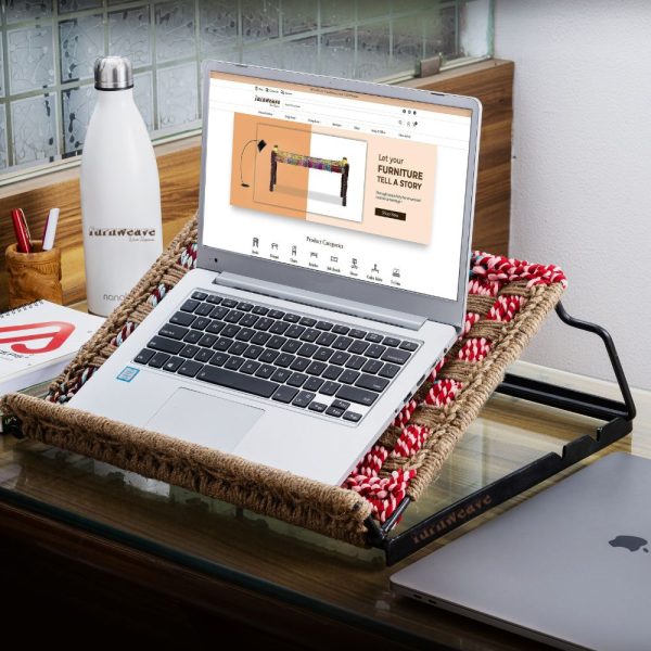 Best Laptop Stand - Yean Handwoven Laptop Stand - Furnweave
