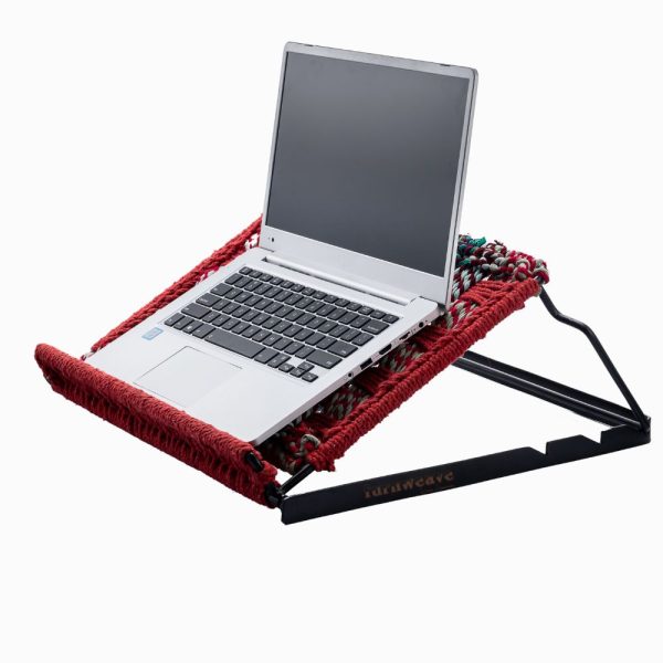 Wato Handwoven Laptop Stand by Furnweave