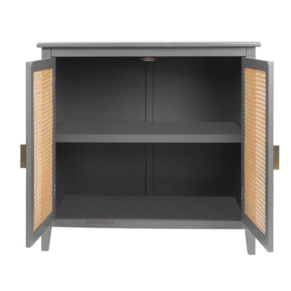 Diva Wooden Rattan Cabinet by Furnweave