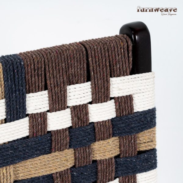 Qvish Wooden Handwoven Chair by Furnweave